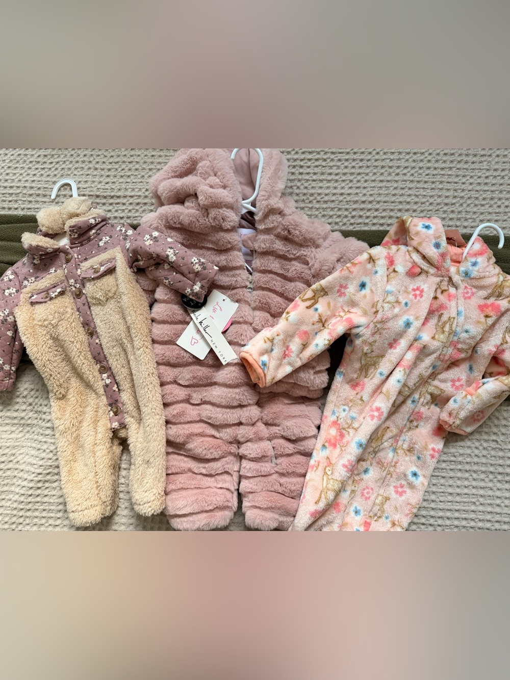 baby winter bodysuits bundle